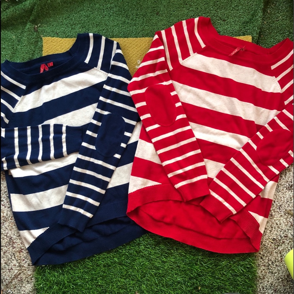 2 Red Camel Sweaters